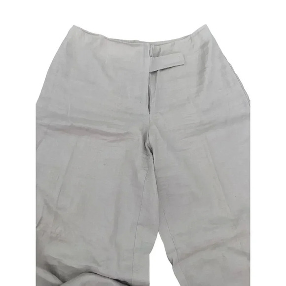 Max Studio Women's Cream linen Pants Size Small - Picture 4 of 5